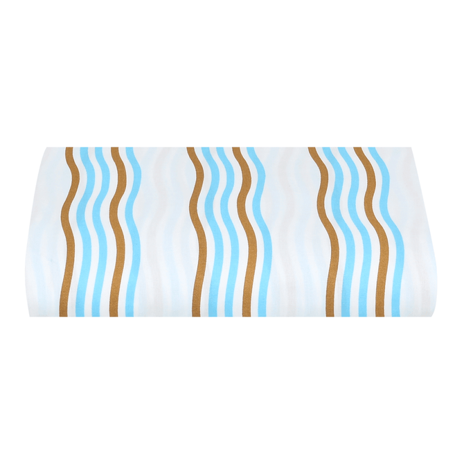 Lençol Com Elástico Queen 1,58 M X 1,98 M X 30 Cm Mar E Terra