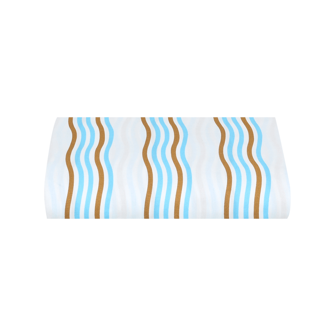 Lençol Com Elástico Solteiro 88 Cm X 1,88 M X 30 Cm Mar E Terra