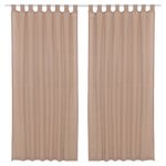 MESCLADO BEGE - CORTINA 2 PEÇAS 1,30 M X 2,30 M CONDOTTI