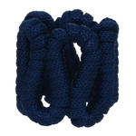 Azul escuro - ARGOLA PARA GUARDANAPO CONJUNTO COM 2 PEÇAS ARABESCO