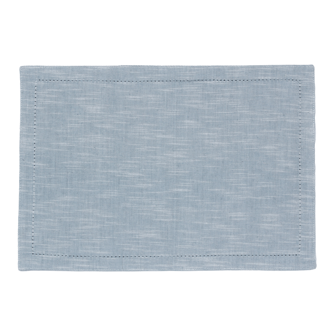 Lugar Americano Tecido 48 Cm X 33 Cm Rayado