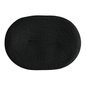 Preto - LUGAR AMERICANO 48 CM X 33 CM LUCEN OVAL