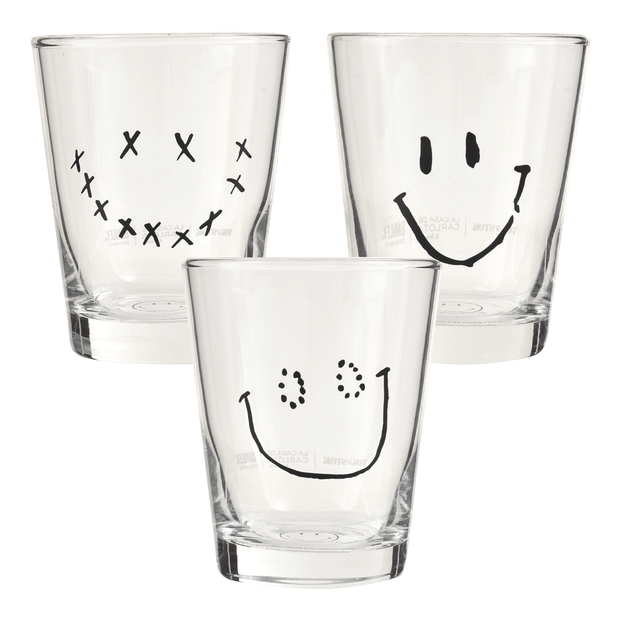 AGUA-220-ML-CONJUNTO-COM-3-PECAS-SMILEY-ORIGINALS-DOODLES-INCOLOR-PRETO-SMILEY-DOODLES_ST0