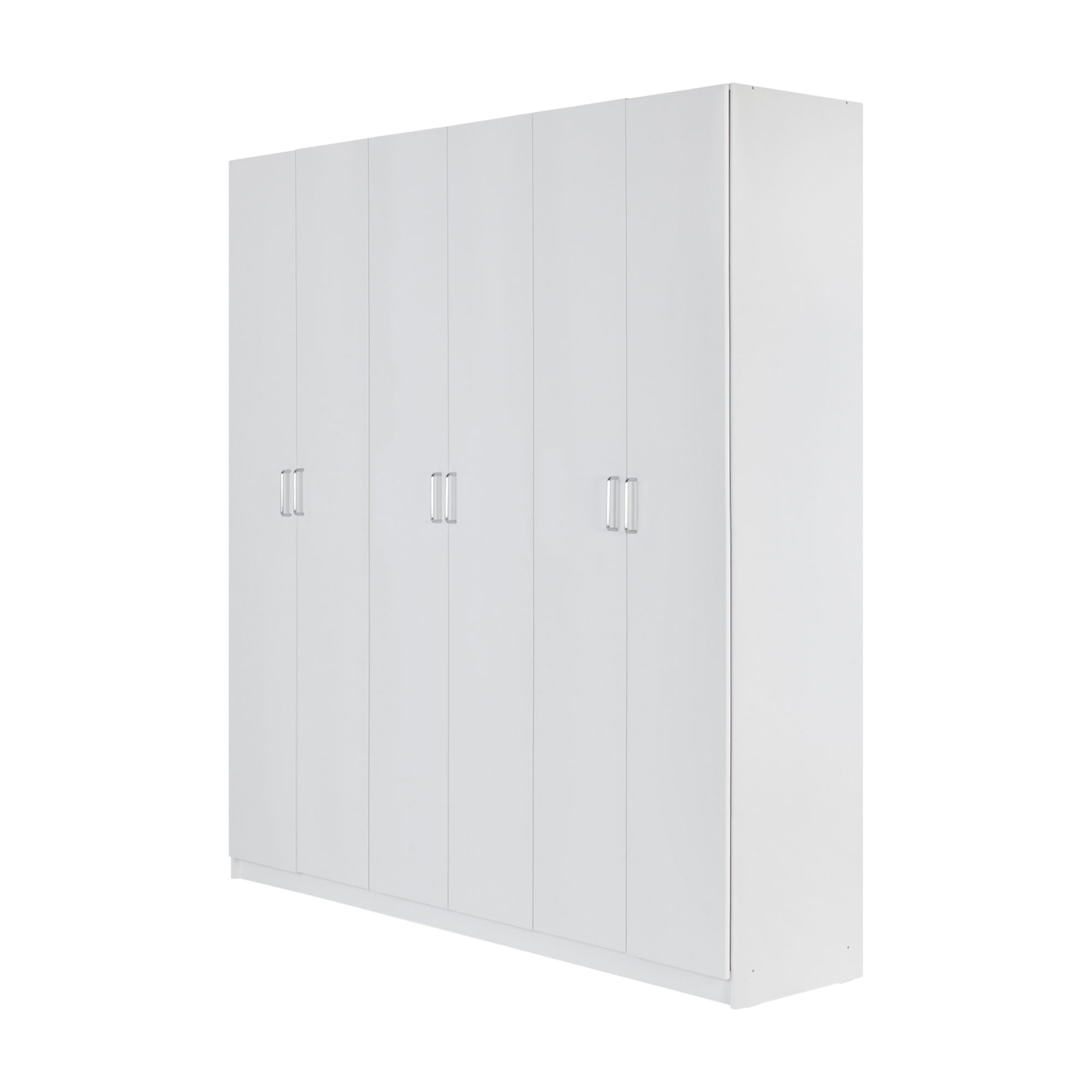 GUARDA-ROUPA 6 PORTAS RULER BRANCO | Tok&Stok