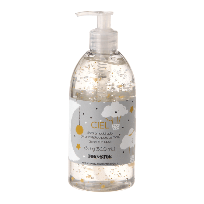 Álcool Em Gel Floral Amadeirado Bebê 430 G (500 Ml) Ciel