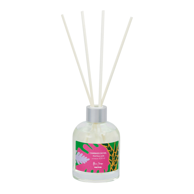 Aromatizador Floral Fresco Verde 200 Ml Caminhos Do Sol