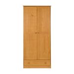 GUARDA-ROUPA 2 PORTAS/1 GAVETA TIMBER