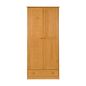 Amêndoa - GUARDA-ROUPA 2 PORTAS/1 GAVETA TIMBER