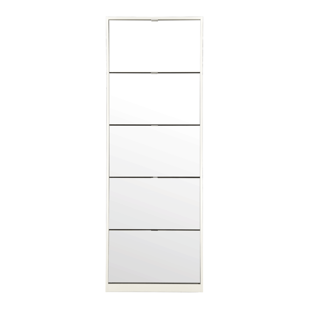 PISO-PAREDE-5-PORTAS-BASCULANTES-FAMILY-MIRROR-BRANCO-PRATA-FAMILY_ST0