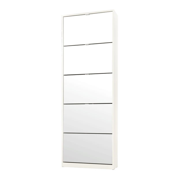 PISO-PAREDE-5-PORTAS-BASCULANTES-FAMILY-MIRROR-BRANCO-PRATA-FAMILY_ST1