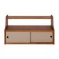 Nozes - PRATELEIRA COM 2 PORTAS DE CORRER 36 CM X 70 CM X 25 CM NORMA