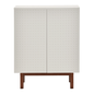 Branco - BUFFET 2 PORTAS 80 CM X 40 CM POINT