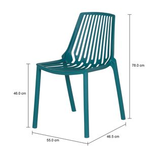 Imagem com medidas do produto GAFFEL CADEIRA