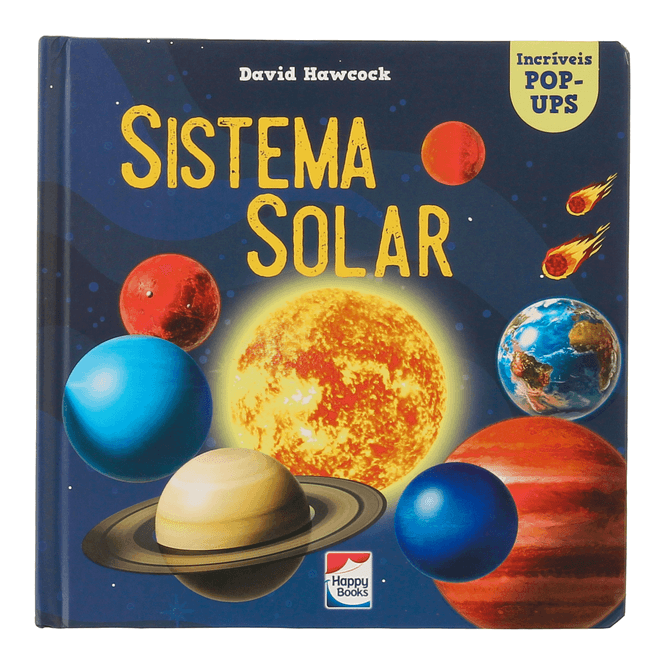 Incríveis Pop-Ups: Sistema Solar Livro Infantil