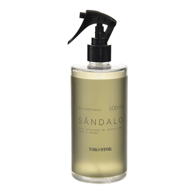 Água Perfumada Sândalo 500 Ml Essencials