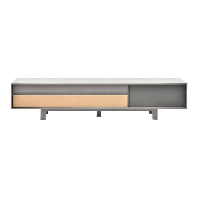 Rack 4 Gavetas/1 Porta 2,10 M X 46 Cm Litho