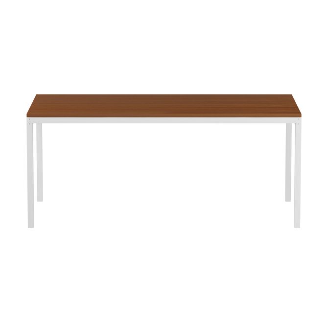 Mesa 1,80 M X 95 Cm Tampo Madeira Metric