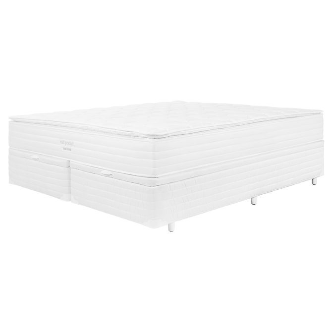 Cama Box King 193 C/Baú Middy