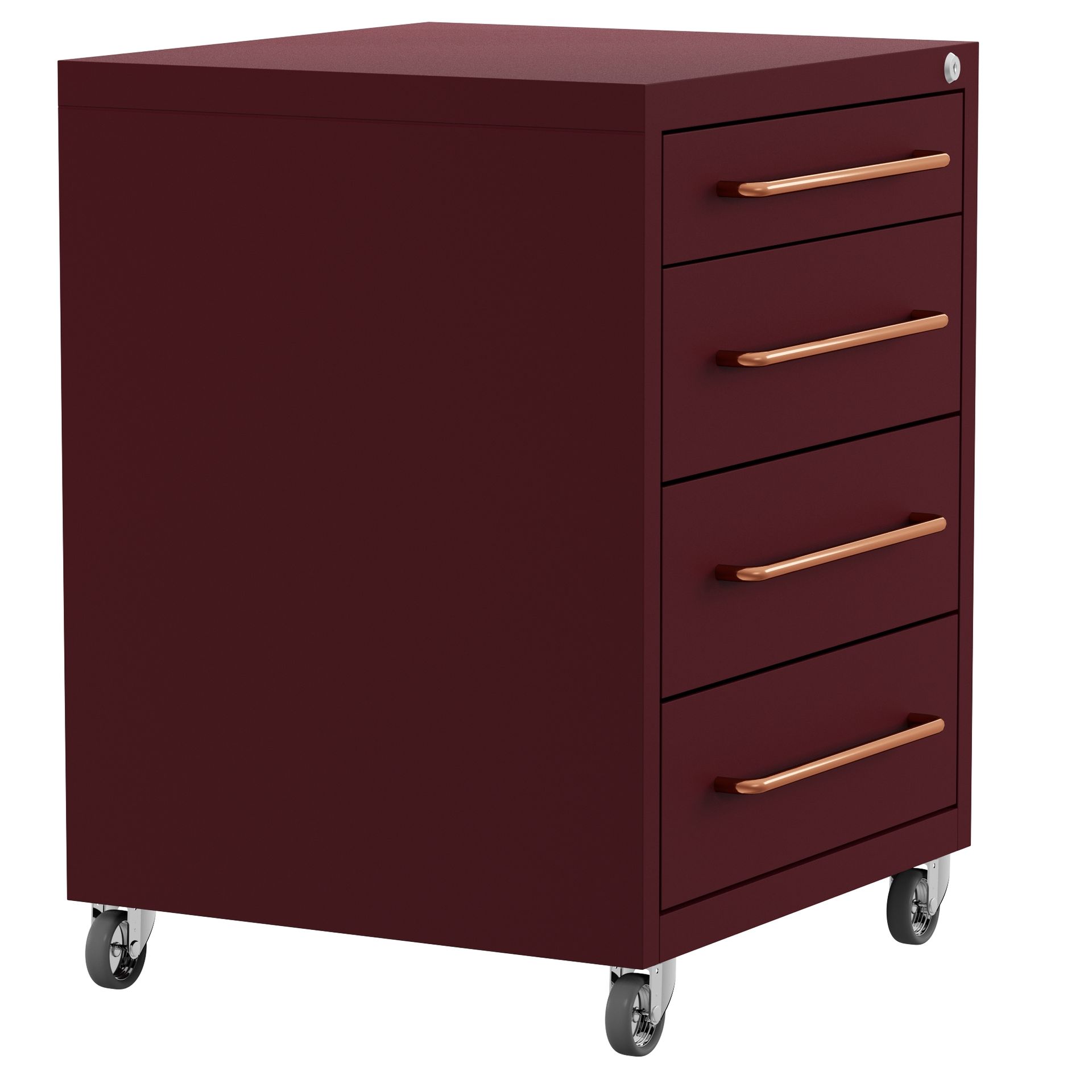 GAVETEIRO-PARA-ESCRITORIO-4GV-GARNET-COBRE--SPIN2