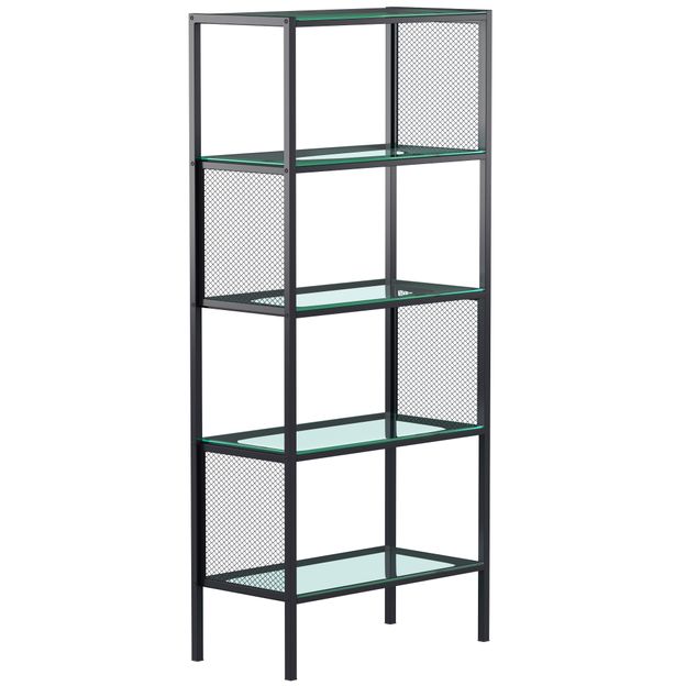 GRID-ESTANTE-60X136-COM-PRATELEIRAS-PRETO-INCOLOR--SPIN21