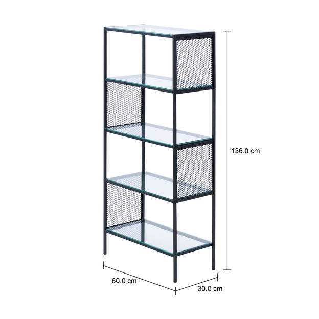 GRID-ESTANTE-60X136-COM-PRATELEIRAS-PRETO-INCOLOR--MED0