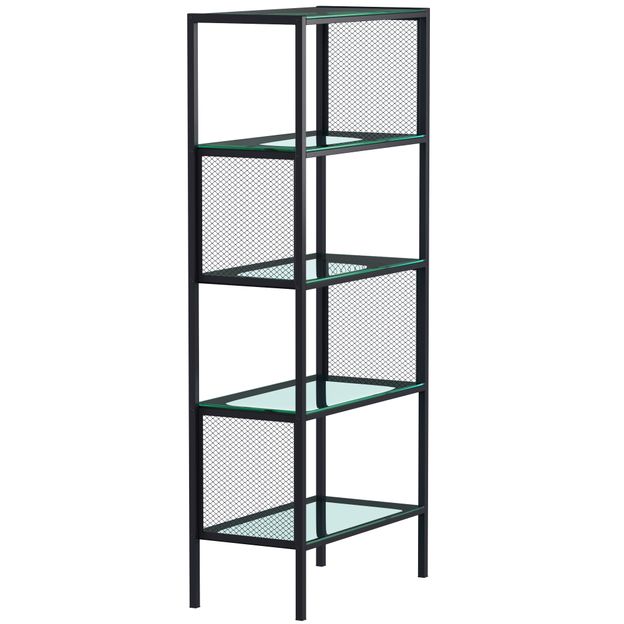 GRID-ESTANTE-60X136-COM-PRATELEIRAS-PRETO-INCOLOR--SPIN20