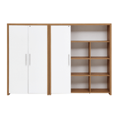 ARMARIO-3-PORTAS-C-ESTANTE-BOSS-OAK-TAMMI-BRANCO--ST0