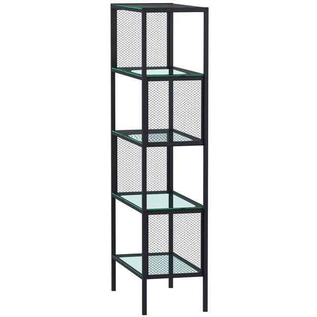 GRID-ESTANTE-60X136-COM-PRATELEIRAS-PRETO-INCOLOR--SPIN17