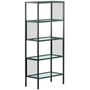 GRID-ESTANTE-60X136-COM-PRATELEIRAS-PRETO-INCOLOR--SPIN21