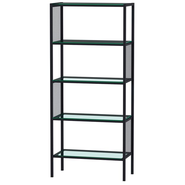 GRID-ESTANTE-60X136-COM-PRATELEIRAS-PRETO-INCOLOR--SPIN13