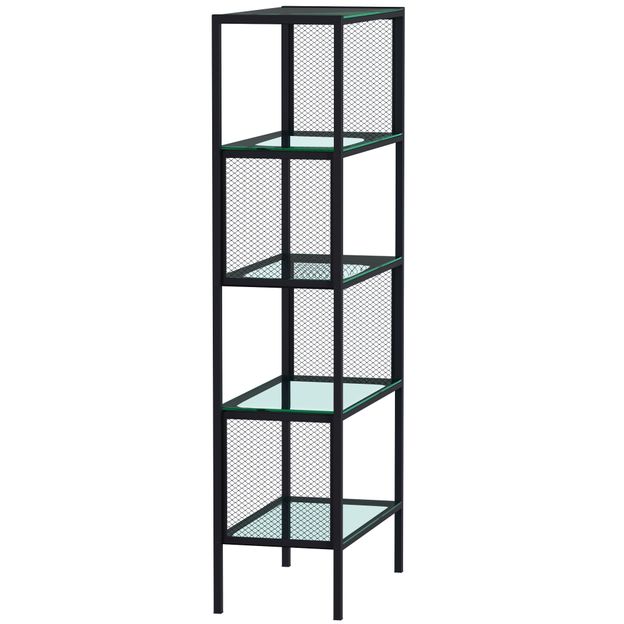 GRID-ESTANTE-60X136-COM-PRATELEIRAS-PRETO-INCOLOR--SPIN19