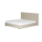 Bege - CAMA KING 1,93 M C/ CABECEIRA SOX