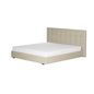 Bege - CAMA KING 1,93 M C/ CABECEIRA SOX