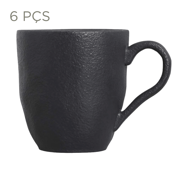 CANECA-270-ML-C-6-PCS-GEO-ORGANICO-PRETO-FOSCO--ST0