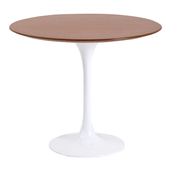 MESA-REDONDA-90-CM-MADEIRA-BRANCO-BRILHANTE-NOZES--ST0