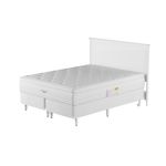 Branco - CAMA DE CASAL/QUEEN REGENCE PREMIUM