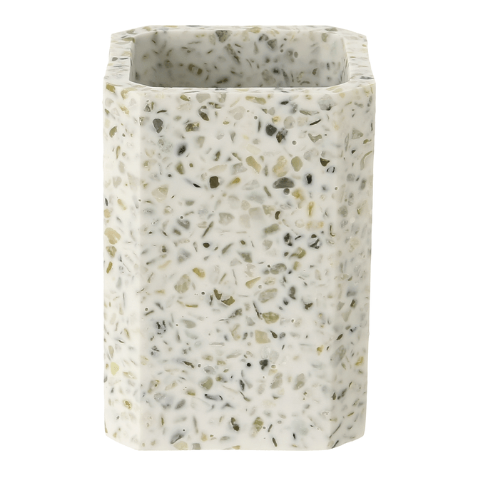 Porta-Escova/Pasta Terrazzo Fusion