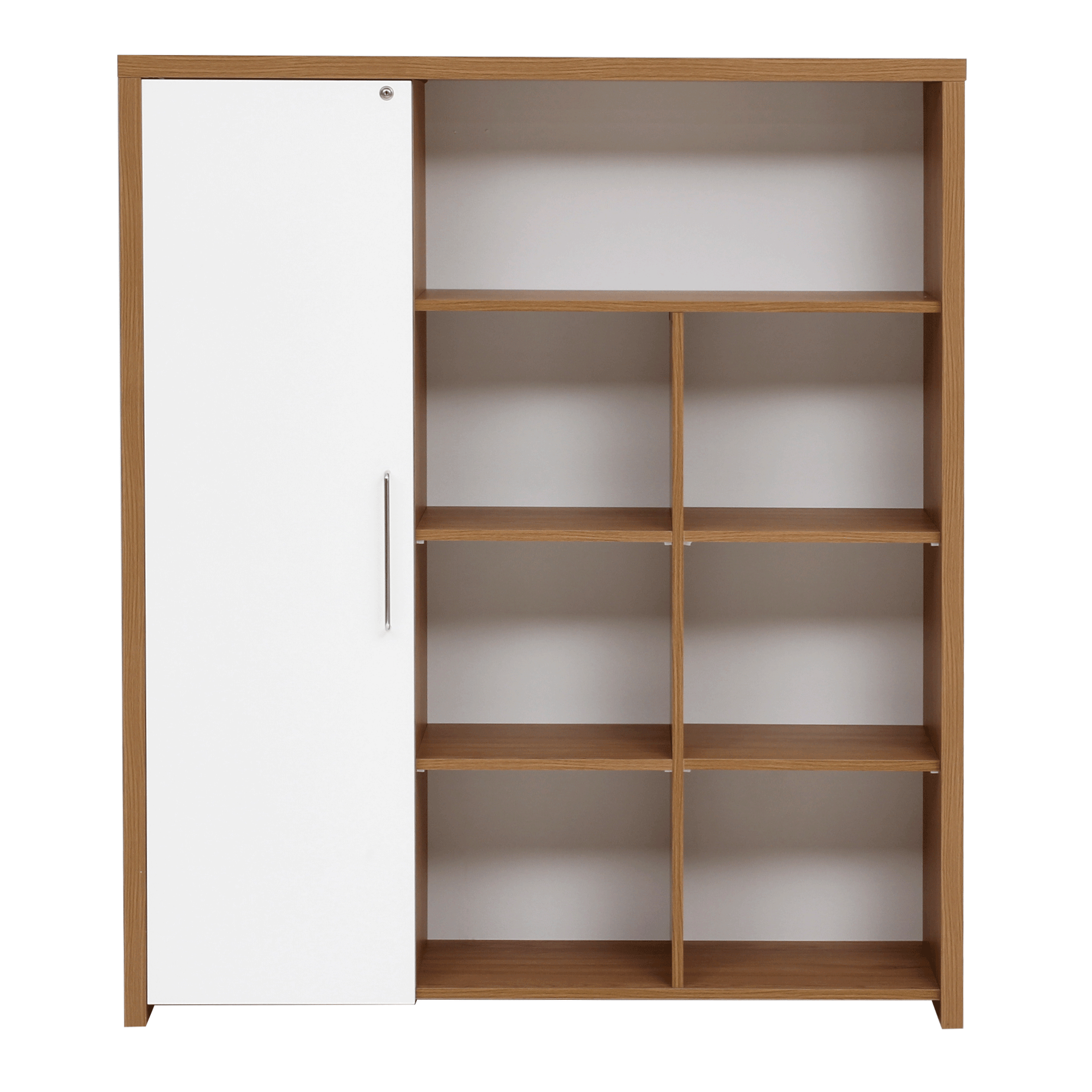 ARMARIO-3-PORTAS-C-ESTANTE-BOSS-OAK-TAMMI-BRANCO--ST6