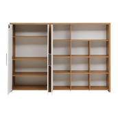 ARMARIO-3-PORTAS-C-ESTANTE-BOSS-OAK-TAMMI-BRANCO--ST2