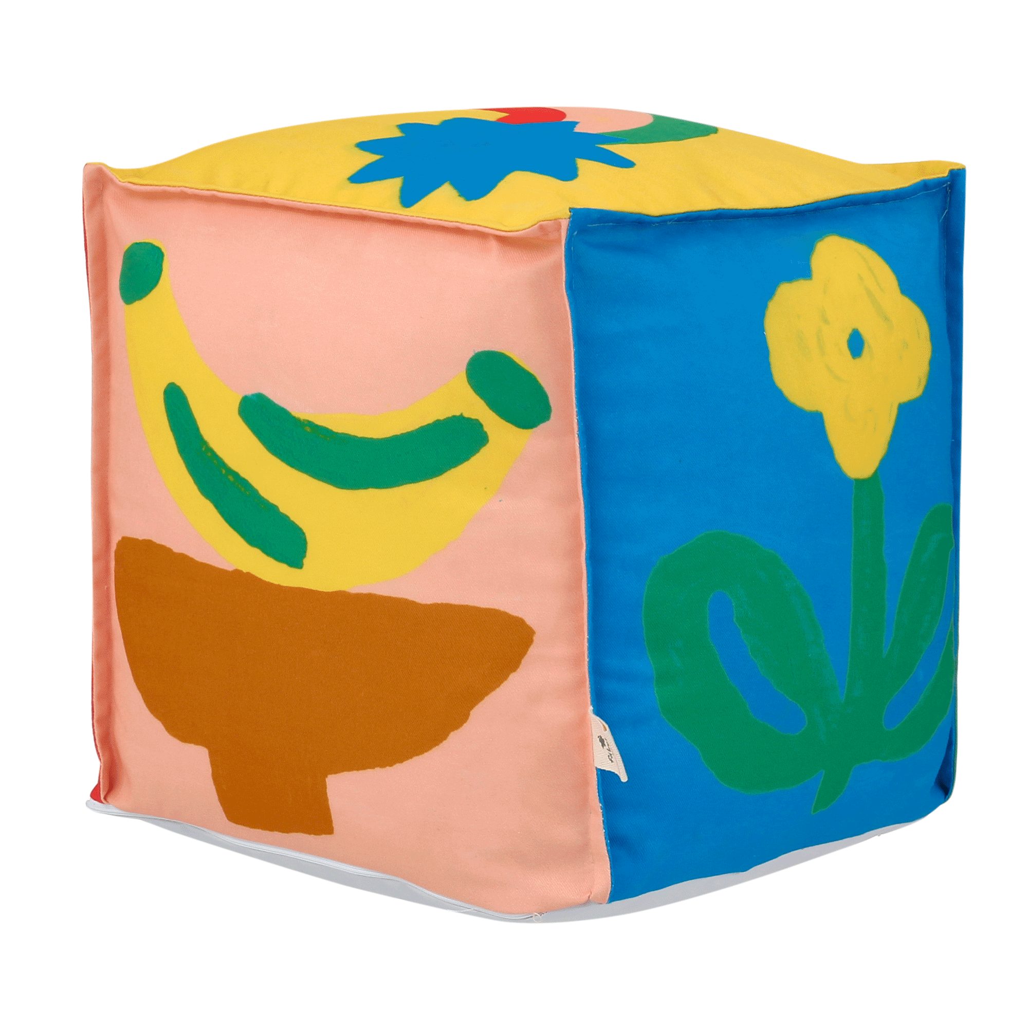 PUFF INFANTIL CAXIXI MULTICOR | Tok&Stok