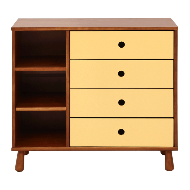 Cômoda 4 Gavetas 90 Cm X 41 Cm Sauí