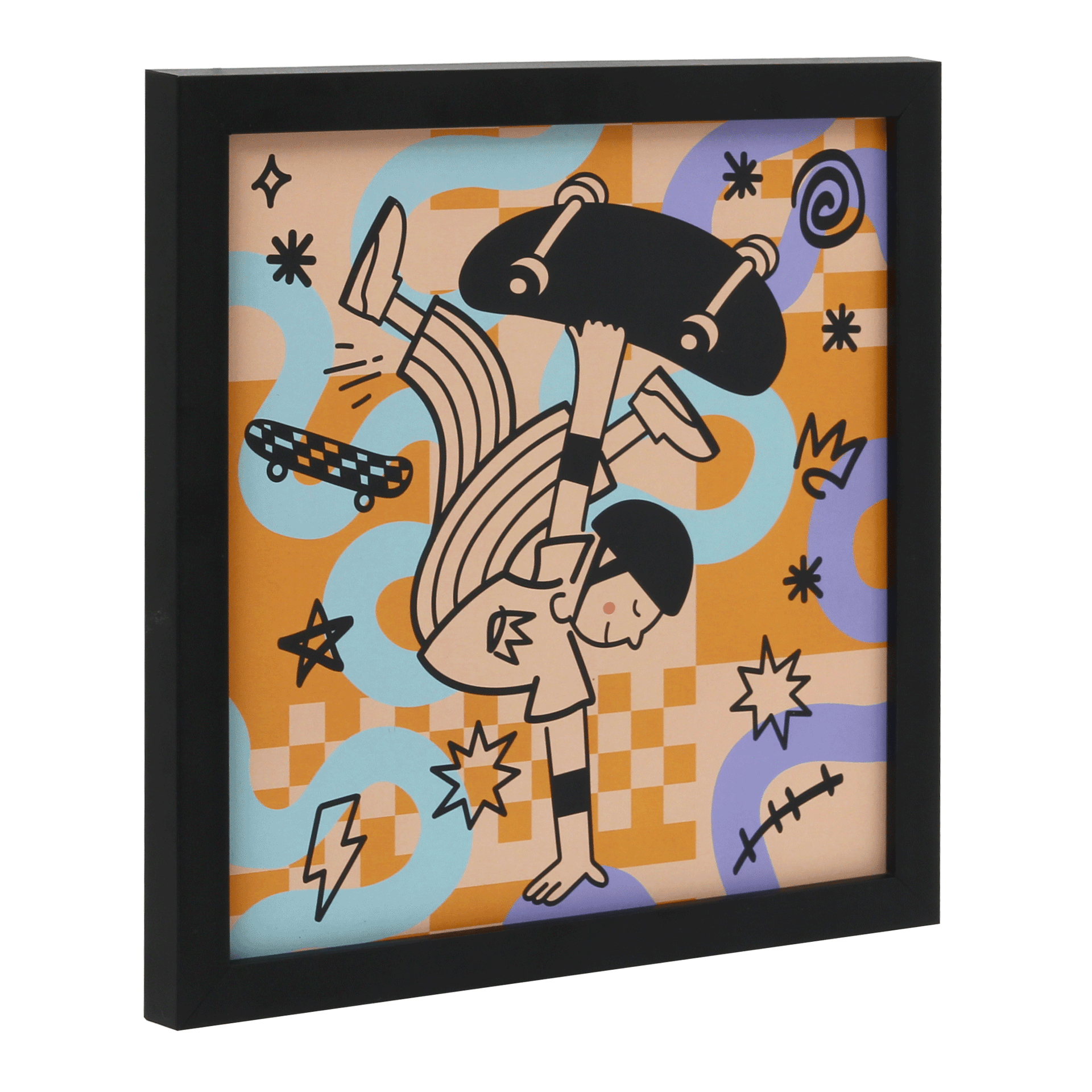 SKATE-25-CM-X-25-CM-OLLIE-CORES-CALEIDOCOLOR-PRETO-OLLIE_ST1