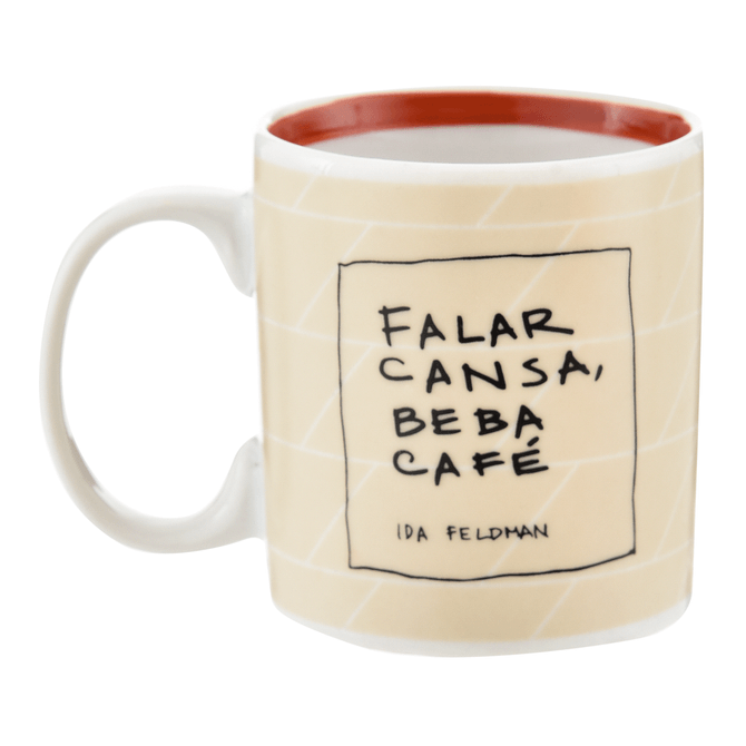 Caneca 350 Ml Ida - Falar Cansa