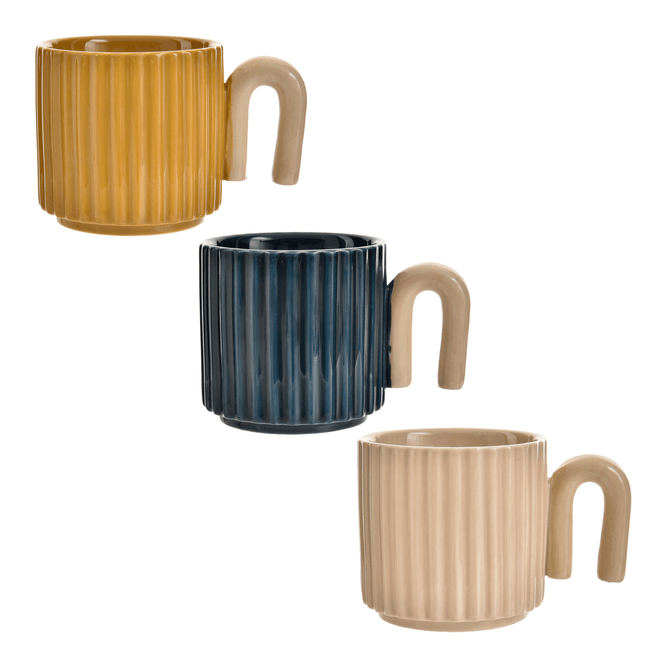 Jogo De Caneca 330 Ml 3 Peças Whim