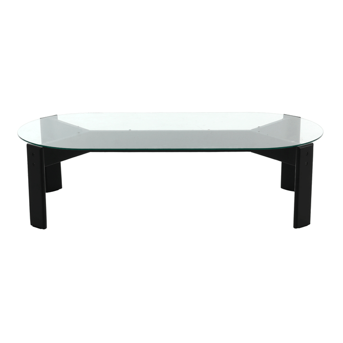 Mesa De Centro Oval 1,30 M X 60 Cm Triskel