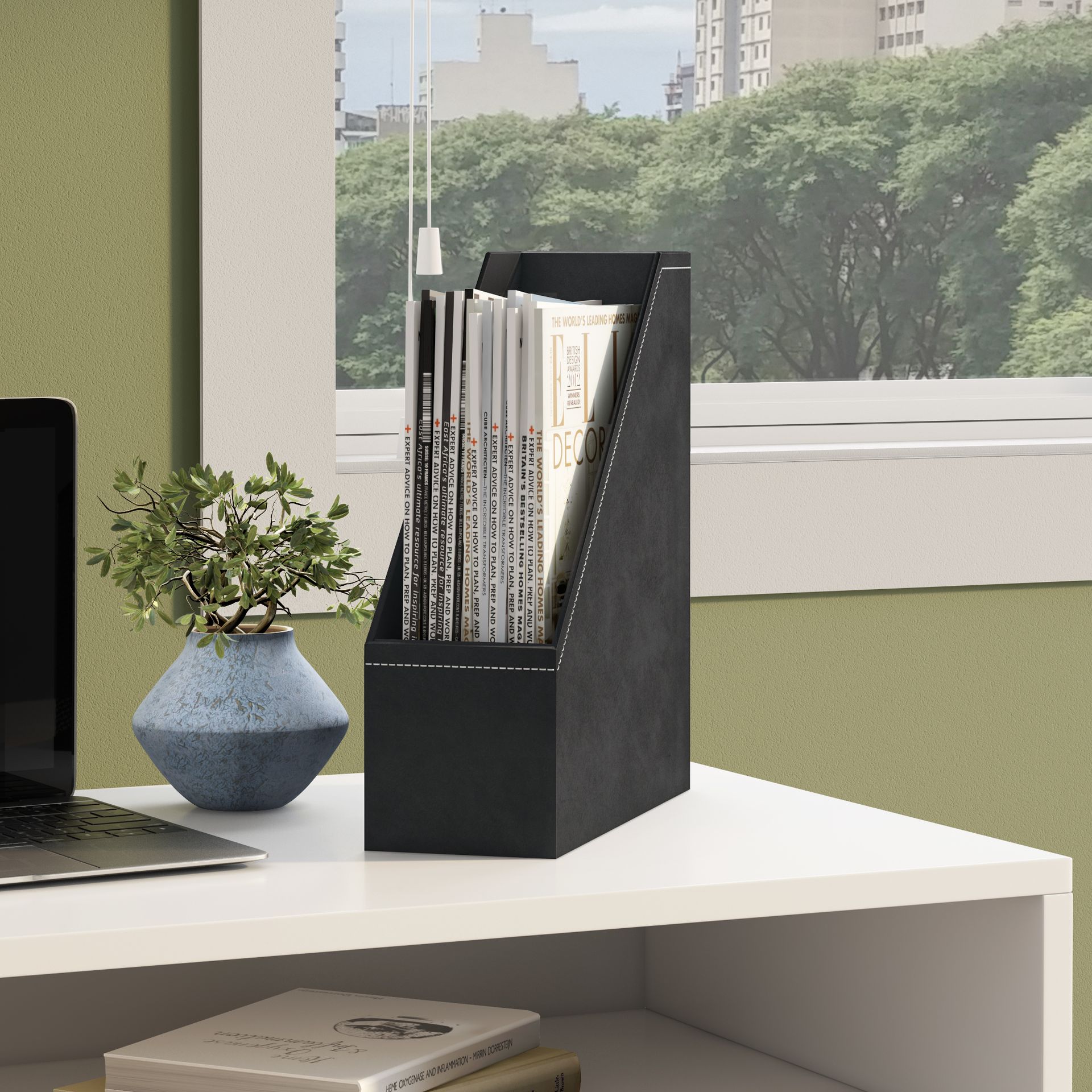 ARQUIVO-PORTA-REVISTAS-CHAT-SLIM-PRETO-CHAT-SLIM_373524_AMB0