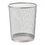 Prata - LIXEIRA REDONDA 9 L SHOW