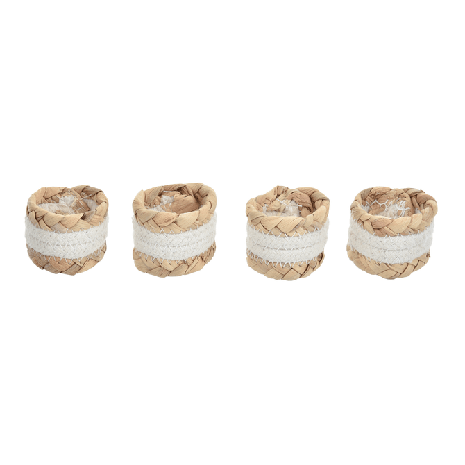 Argola Para Guardanapo Conjunto Com 4 Peças Triana