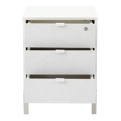 3-GAVETAS-SLEEK-BRANCO-GRANILITE-SLEEK_ST3