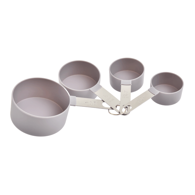Kit Com 4 Xícaras Medidoras Pratic